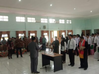 KPU Lantik 95 Orang PPK Bengkulu Utara