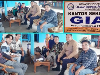 Perkuat Sinergi, DPD GIAN Kunjungi DPW Bengkulu