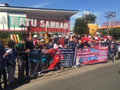 Cegah Covid 19, Dinkes Kota Bengkulu Bagikan Masker Gratis