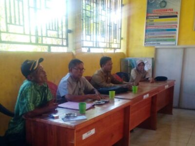 Pemdes Gunung Ayu Gelar Musyawarah APBDes TA 2020