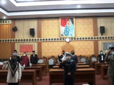 Lantik 62 Pejabat, Pemprov Terapkan Virtual Meeting dan Physical Distancing