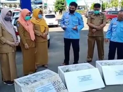 DKP Kota Bengkulu Salurkan Ikan Segar untuk Tenaga Medis