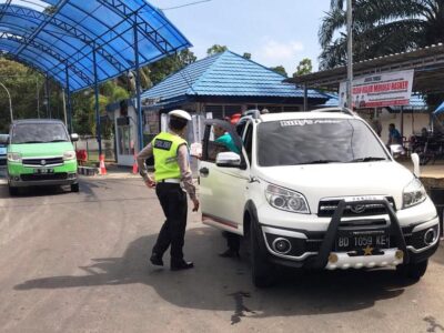 Dukung Kebijakan Larangan Mudik, Polda Bengkulu Mulai Gelar Operasi Ketupat 2020