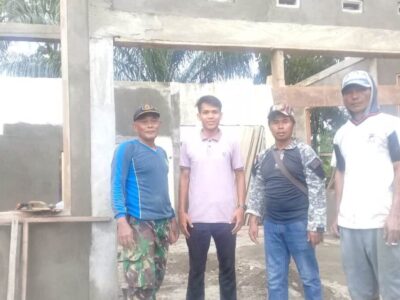 Tingkatkan Pelayanan Publik, Desa Tanjung Alam Kedurang Rehab Balai Desa