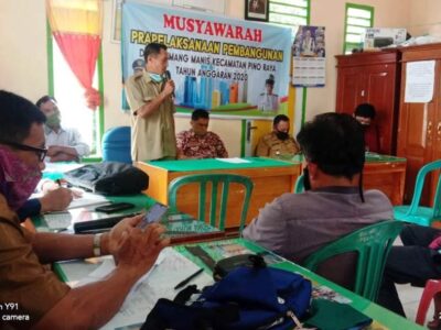 Pemdes Kemang Manis Gelar Musdes Khusus Validasi Penerima BLT
