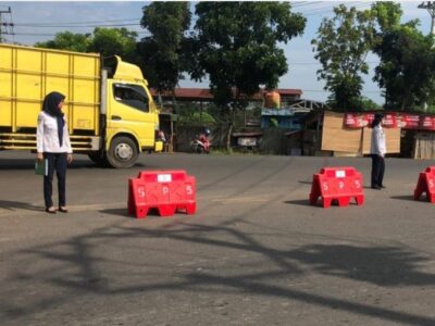 Perketat Pengawasan di Perbatasan, Dishub Periksa Setiap Kendaraan