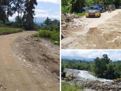 Sempat Terputus, Jalan Lintas Seginim-Kedurang Sudah Bisa Dilalui