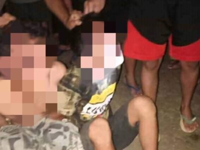 Hendak Melarikan Diri, Dua Pencuri Ini Bonyok Dihajar Massa