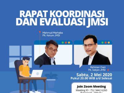 Bahas Munas, JMSI Gelar Rakorev Lewat Daring