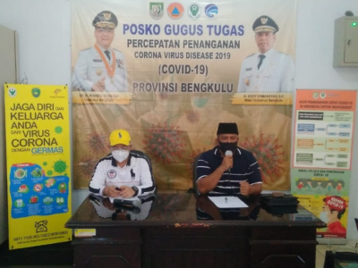 Kasus OTG, Positif Covid-19 di Bengkulu Kembali Bertambah