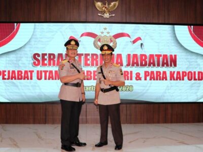 Resmi Berganti, Kapolda Bengkulu Dijabat Brigjen Pol Teguh Sarwono