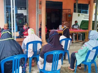Pemdes Nanjungan Gelar Musdes Khusus Penerima BLT Dana Desa