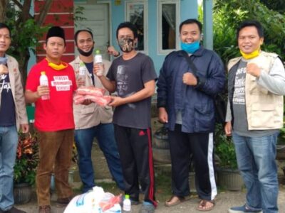 Milad Ke-88, Pemuda Muhammadiyah Bengkulu Bagi-bagi Masker