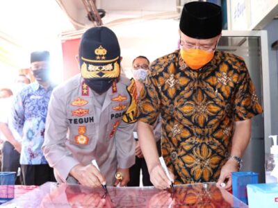 Polda Bengkulu Launching Samsat Self Service