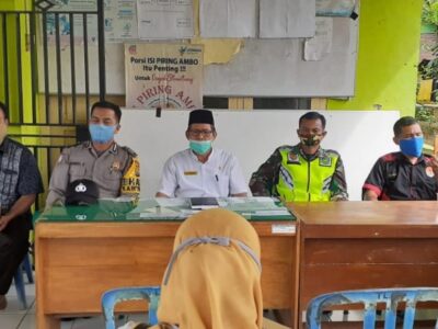Musyawarah Terkait Penetapan BLT DD di Desa Talang Indah Berjalan Lancar