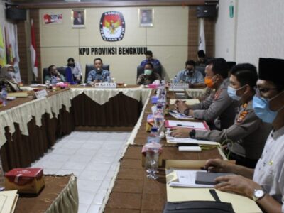 KPU Bengkulu Gelar Rakor Persiapan Pilkada Serentak 2020