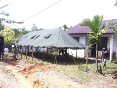 Warga Desa Lango Sangat Antusias Terhadap Pelaksanaan Pra TMMD Ke-108