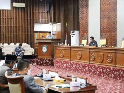 Paripurna DPRD, Penjelasan Gubernur Bengkulu Atas Raperda APBD TA 2019