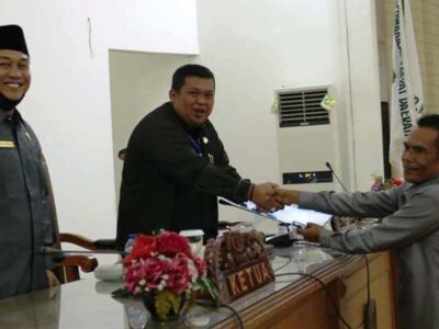 Tindaklanjuti LHP BPK, DPRD Kepahiang Gelar Paripurna Pembentukan Panitia Kerja