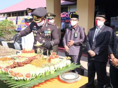Rangkaian Peringatan Hari Bhayangkara Ke-74 di Polres Bengkulu Selatan