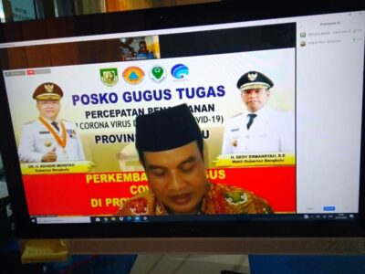 Update COVID-19 Bengkulu: Penambahan 4 Kasus, Total 200 Kasus Positif