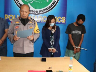 Biduan Pemakai Sabu di Tangkap Polres Kepahiang
