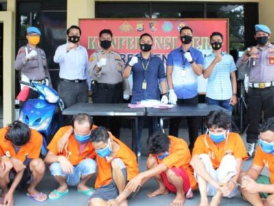 Ungkap Tindak Pidana, Sepekan 7 Terduga Pelaku Berhasil Diamankan Polres Bengkulu