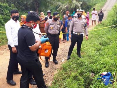 Penemuan Mayat Bayi Dalam Tas, Polisi Gelar Olah TKP