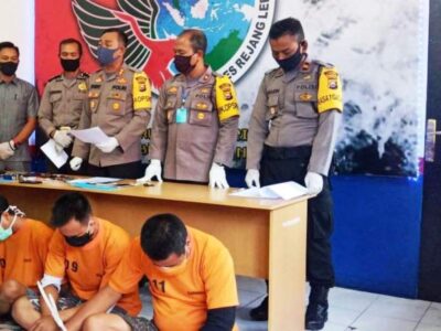 Empat Tersangka Penyalahgunaan Narkotika Berhasil Ditangkap Polres RL