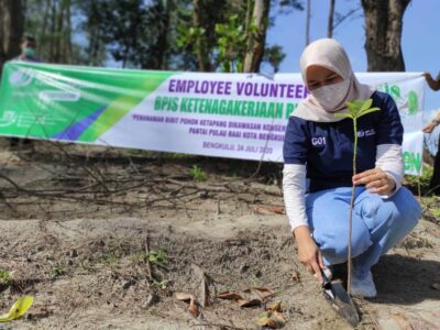 BPJS TK Bengkulu Kolaborasi BKSDA Bangun Kepedulian Lingkungan