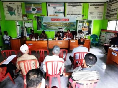 Pemdes Tanjung Rahman Sosialisasikan Perdes Penertiban Pemeliharaan Hewan Ternak