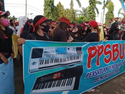 Dilarang Pentas karena COVID-19, Pelaku Hiburan Bengkulu Utara Gelar Demo
