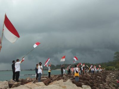 Kibarkan Bendera di Lentera Merah, BMR Teguhkan Dukungan untuk Gubernur Rohidin