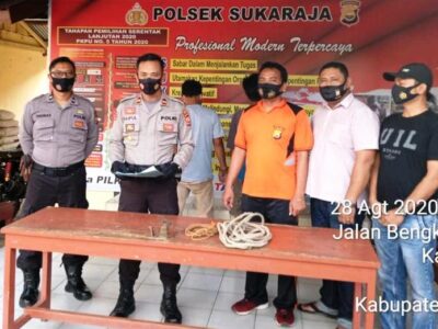 Polsek Sukaraja Tangkap Dua Pelaku Curnak