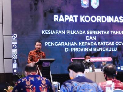 Gubernur Nyatakan Bengkulu Siap Laksanakan Pilkada Serentak 2020