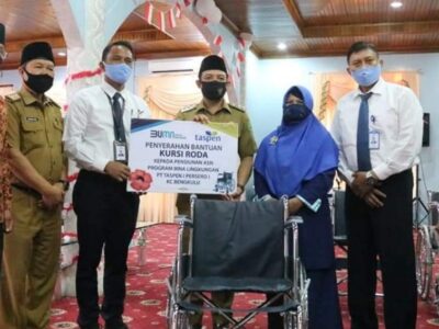 Selain Bantu Kursi Roda, Taspen Juga akan Buka Kios bagi Pensiunan PNS