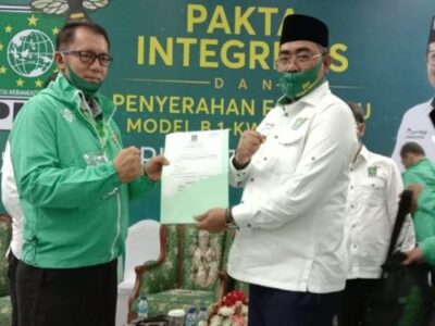 Lismidianto Kantongi Formulir B.1-KWK dari PKB untuk Pilkada Kaur