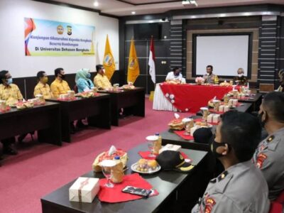 Kapolda Bengkulu Silahturahmi ke Unived, Bahas Kamtibmas Hingga Kuliah Anggota Polri