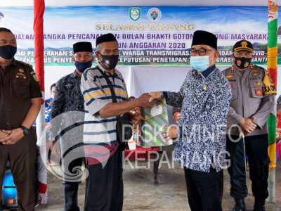 Bupati Kepahiang Canangkan Bulan Bhakti Gotong Royong