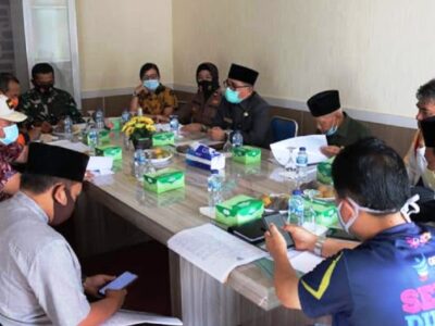 Sikapi Penyebaran Covid-19, Bupati Kepahiang Gelar Rakor