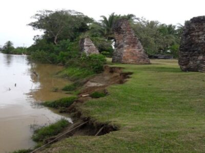Benteng Anna Terancam Abrasi, Balai Sumatra VII Didesak Segera Realisasikan Proyek Pengendali Banjir Air Selagan
