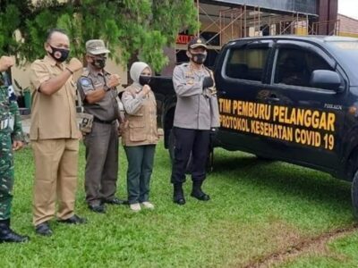 Polres BU Luncurkan Mobil Pemburu Pelanggar Protokol Kesehatan