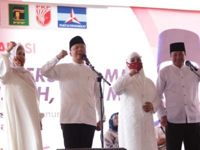 Gelar Deklarasi, Rohidin-Rosjonsyah Optimis Menang di Pilgub Bengkulu