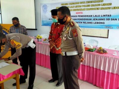 Keselamatan lalu-lintas Masuk Kurikulum Sekolah di Rejang Lebong