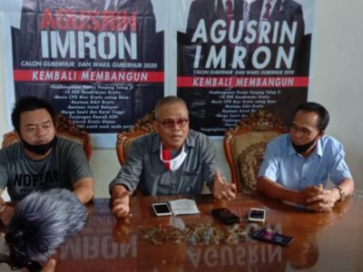 Agusrin-Imron Pastikan Gugat KPU
