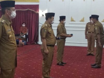 Tiga Pjs Bupati Dilantik, Iskandar ZO Jabat Bupati Bengkulu Utara