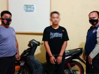 Curi Motor, Pria 25 Tahun Diamankan Polisi