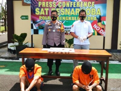 Polres BU Kembali Bekuk Pengedar Narkoba, 16 Paket Ganja Berhasil Disita