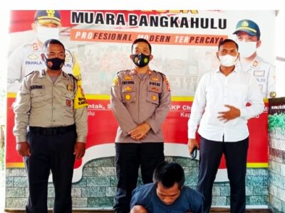 Polsek Muara Bangkahulu Tangkap Pelaku Penggelapan