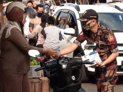 Semarak Milad ke-55, KOKAM Rejang Lebong Berbagi 2.000 Masker Gratis